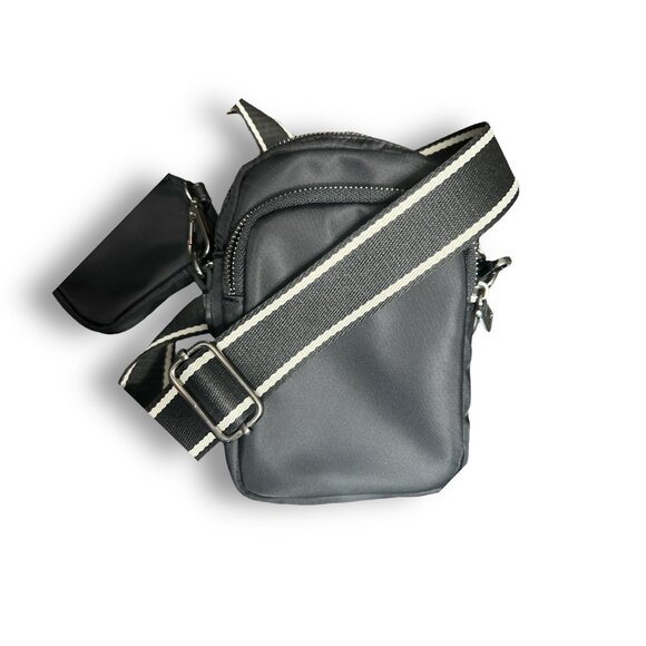 Chico’s Black Cell Phone Crossbody Bag with Detachable Pouch Adjustable Strap - Picture 3 of 11